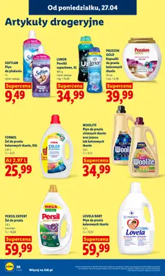Lidl - gazetka promocyjna Oferta od poniedziałku od poniedziałku 27.04 do wtorku 28.04 - strona 96