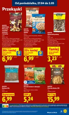 Lidl - gazetka promocyjna Oferta od poniedziałku od poniedziałku 27.04 do wtorku 28.04 - strona 85