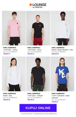 Lounge by Zalando - gazetka promocyjna Do -74% KARL LAGERFELD od wtorku 28.04 do piątku 01.05 - strona 9