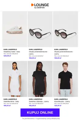 Lounge by Zalando - gazetka promocyjna Do -74% KARL LAGERFELD od wtorku 28.04 do piątku 01.05 - strona 2
