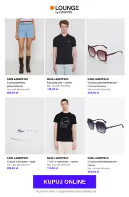 Lounge by Zalando - gazetka promocyjna Do -74% KARL LAGERFELD od wtorku 28.04 do piątku 01.05 - strona 4