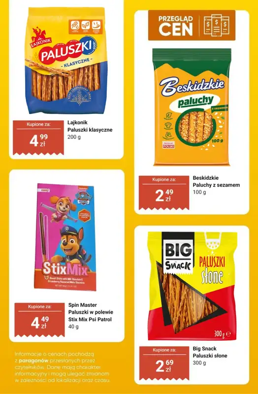 Dino - gazetka promocyjna Słone przekąski - przegląd cen od czwartku 30.04 do wtorku 05.05 - strona 9