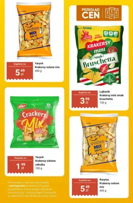 Dino - gazetka promocyjna Słone przekąski - przegląd cen od czwartku 30.04 do wtorku 05.05 - strona 13