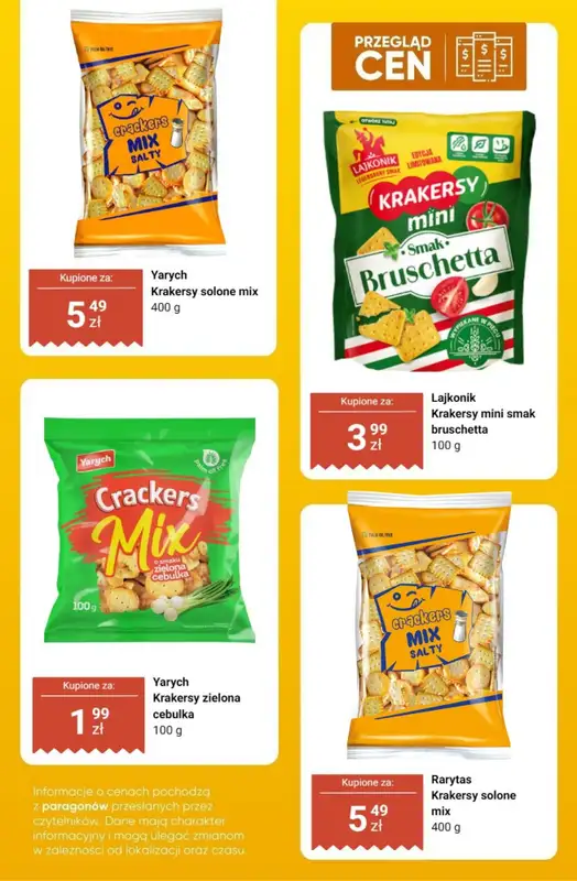 Dino - gazetka promocyjna Słone przekąski - przegląd cen od czwartku 30.04 do wtorku 05.05 - strona 13