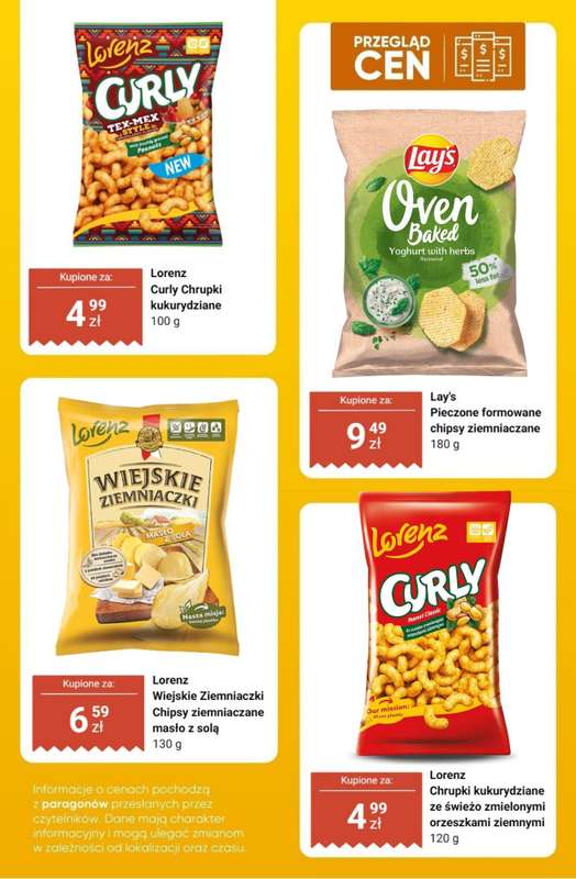 Dino - gazetka promocyjna Słone przekąski - przegląd cen od czwartku 30.04 do wtorku 05.05 - strona 7