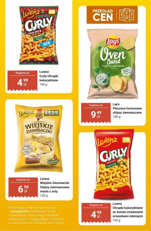 Dino - gazetka promocyjna Słone przekąski - przegląd cen od czwartku 30.04 do wtorku 05.05 - strona 7