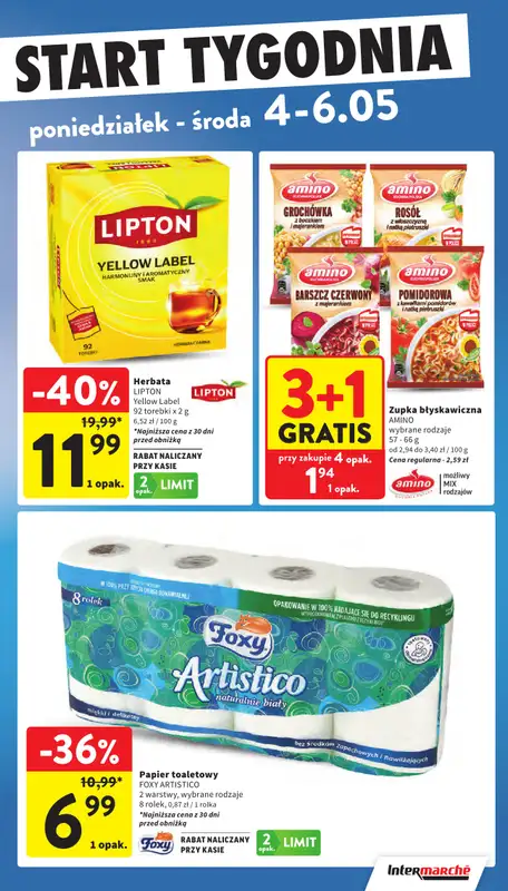 Intermarche - gazetka promocyjna Intertani start tygodnia od poniedziałku 04.05 do środy 06.05 - strona 3