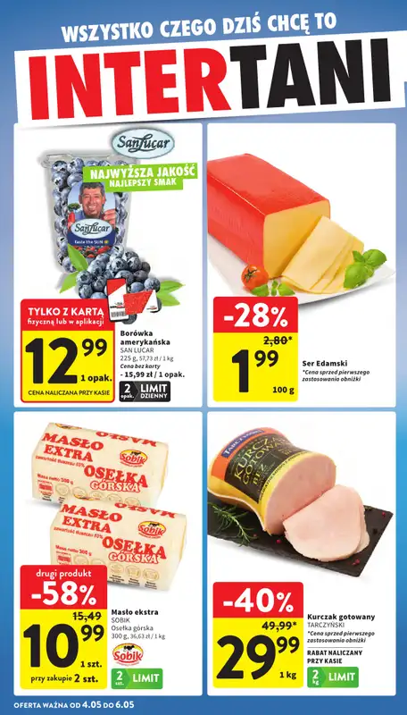 Intermarche - gazetka promocyjna Intertani start tygodnia od poniedziałku 04.05 do środy 06.05 - strona 2