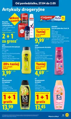 Lidl - gazetka promocyjna Oferta od poniedziałku od poniedziałku 27.04 do wtorku 28.04 - strona 93