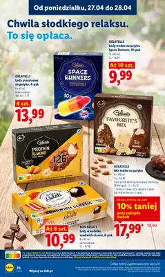 Lidl - gazetka promocyjna Oferta od poniedziałku od poniedziałku 27.04 do wtorku 28.04 - strona 70