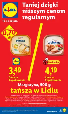 Lidl - gazetka promocyjna Oferta od poniedziałku od poniedziałku 27.04 do wtorku 28.04 - strona 31