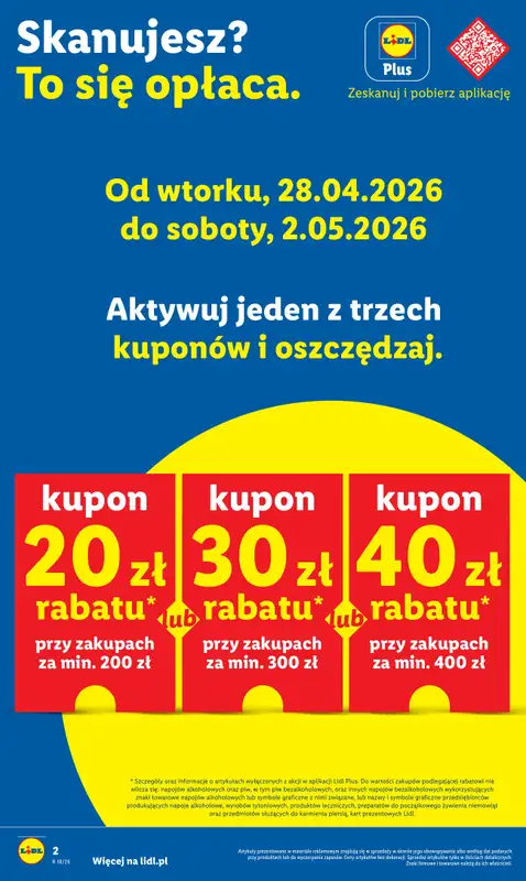 Lidl - gazetka promocyjna Oferta od poniedziałku od poniedziałku 27.04 do wtorku 28.04 - strona 2