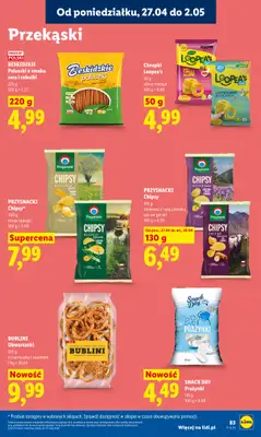 Lidl - gazetka promocyjna Oferta od poniedziałku od poniedziałku 27.04 do wtorku 28.04 - strona 83