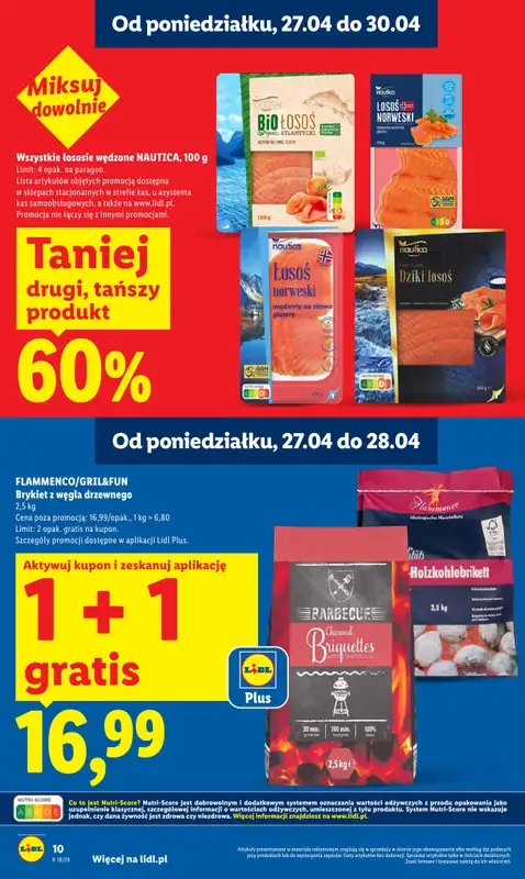 Lidl - gazetka promocyjna Oferta od poniedziałku od poniedziałku 27.04 do wtorku 28.04 - strona 10