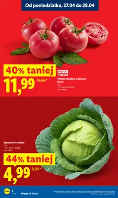 Lidl - gazetka promocyjna Oferta od poniedziałku od poniedziałku 27.04 do wtorku 28.04 - strona 8