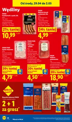 Lidl - gazetka promocyjna Od środy od środy 29.04 do soboty 02.05 - strona 66