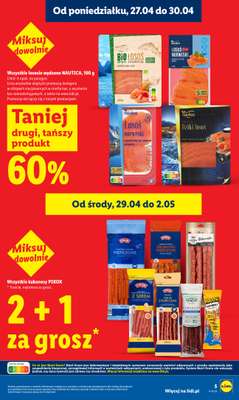 Lidl - gazetka promocyjna Od środy od środy 29.04 do soboty 02.05 - strona 5