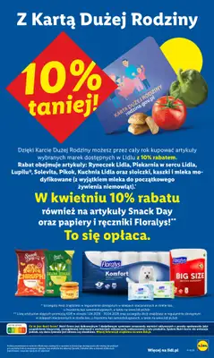 Lidl - gazetka promocyjna Od środy od środy 29.04 do soboty 02.05 - strona 89
