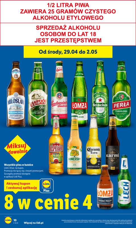 Lidl - gazetka promocyjna Od środy od środy 29.04 do soboty 02.05 - strona 10