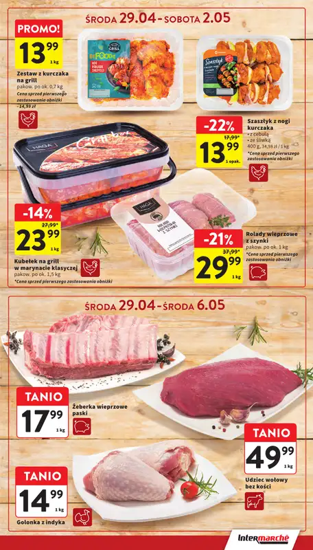 Intermarche - gazetka promocyjna Gazetka od środy 29.04 do środy 06.05 - strona 13