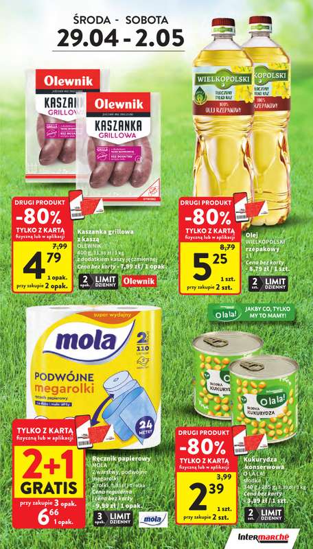 Intermarche - gazetka promocyjna Gazetka od środy 29.04 do środy 06.05 - strona 5