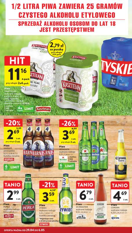 Intermarche - gazetka promocyjna Gazetka od środy 29.04 do środy 06.05 - strona 10