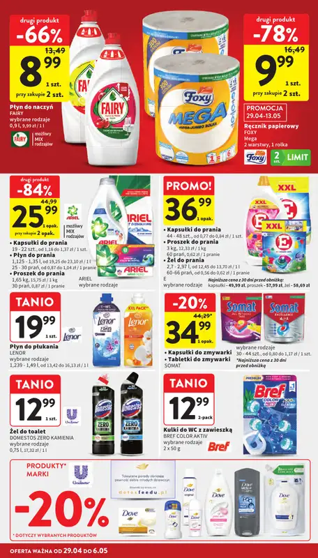 Intermarche - gazetka promocyjna Gazetka od środy 29.04 do środy 06.05 - strona 34