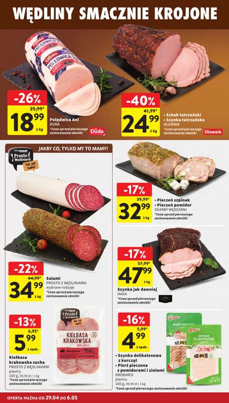 Intermarche - gazetka promocyjna Gazetka od środy 29.04 do środy 06.05 - strona 22