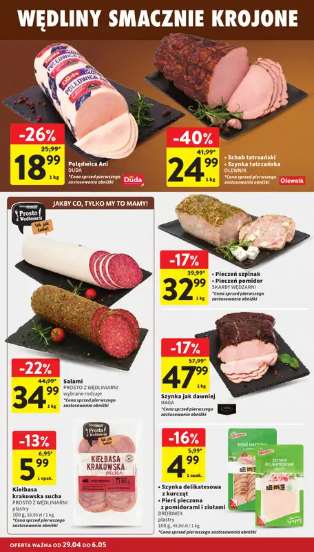 Intermarche - gazetka promocyjna Gazetka od środy 29.04 do środy 06.05 - strona 22