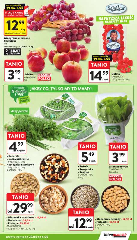 Intermarche - gazetka promocyjna Gazetka od środy 29.04 do środy 06.05 - strona 21