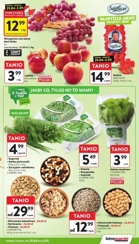 Intermarche - gazetka promocyjna Gazetka od środy 29.04 do środy 06.05 - strona 21