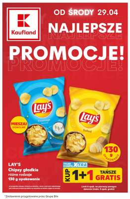 Kaufland - gazetka promocyjna Najlepsze promocje! od środy 29.04 do środy 06.05