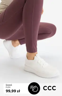 CCC - gazetka promocyjna BIAŁE SNEAKERSY dla niej od środy 29.04  - strona 10