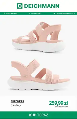 Deichmann - gazetka promocyjna Sandały damskie płaskie od wtorku 28.04  - strona 12