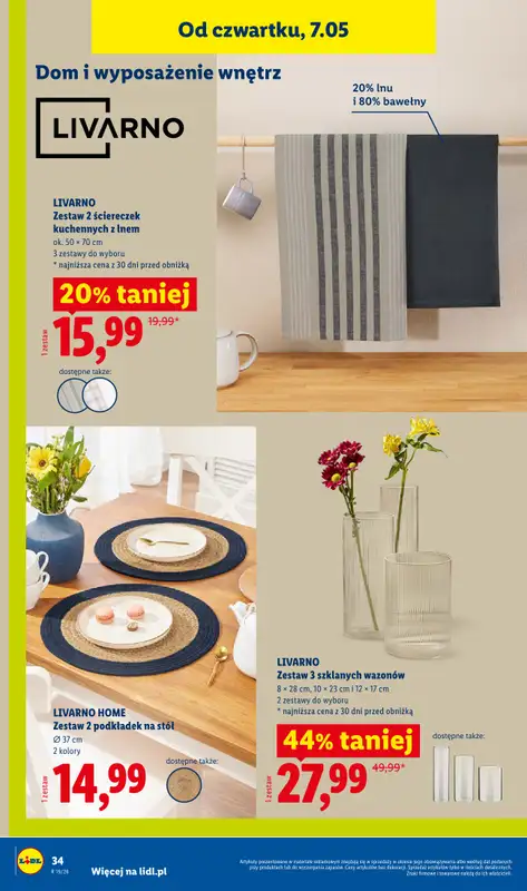 Lidl - gazetka promocyjna Katalog od poniedziałku 04.05 do soboty 09.05 - strona 34