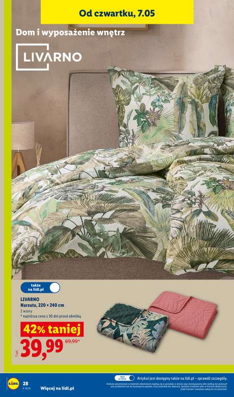 Lidl - gazetka promocyjna Katalog od poniedziałku 04.05 do soboty 09.05 - strona 28