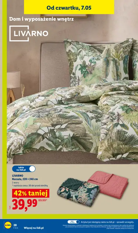 Lidl - gazetka promocyjna Katalog od poniedziałku 04.05 do soboty 09.05 - strona 28