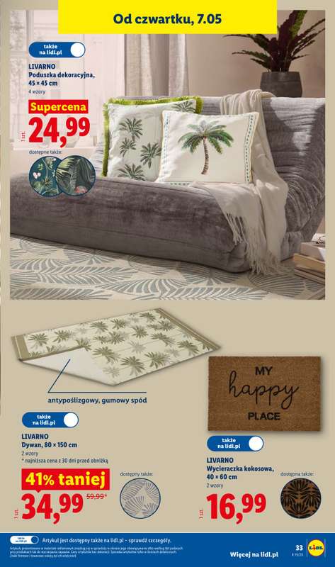 Lidl - gazetka promocyjna Katalog od poniedziałku 04.05 do soboty 09.05 - strona 33