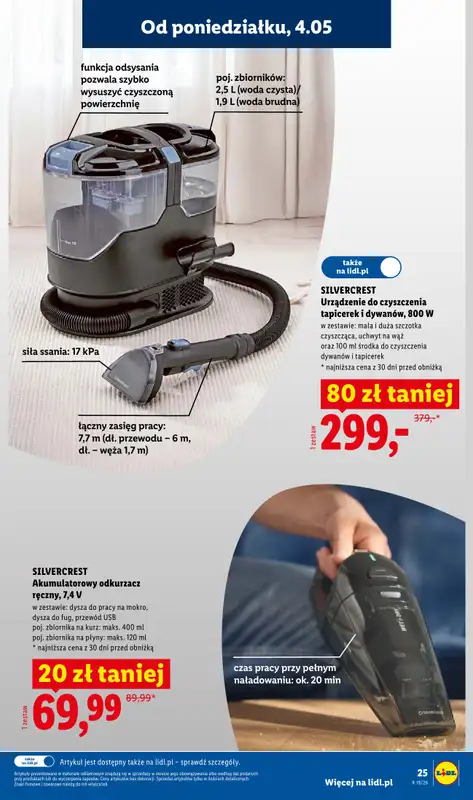 Lidl - gazetka promocyjna Katalog od poniedziałku 04.05 do soboty 09.05 - strona 25