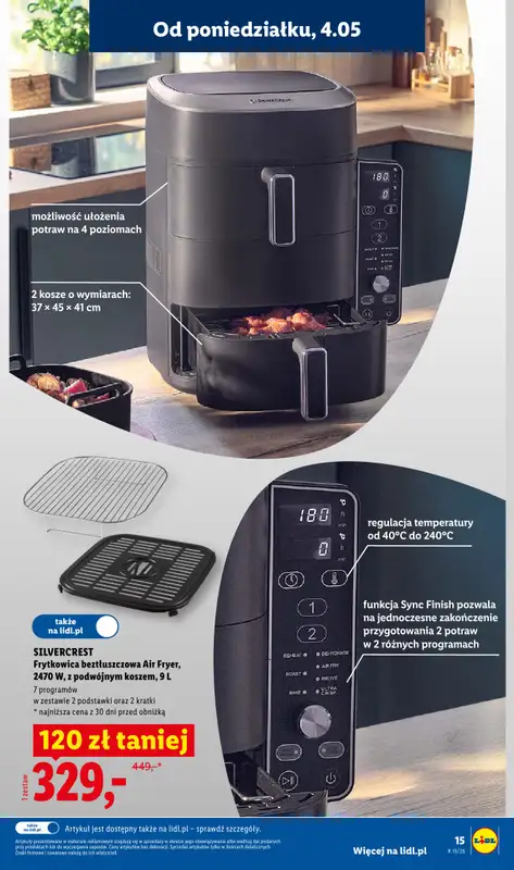 Lidl - gazetka promocyjna Katalog od poniedziałku 04.05 do soboty 09.05 - strona 15