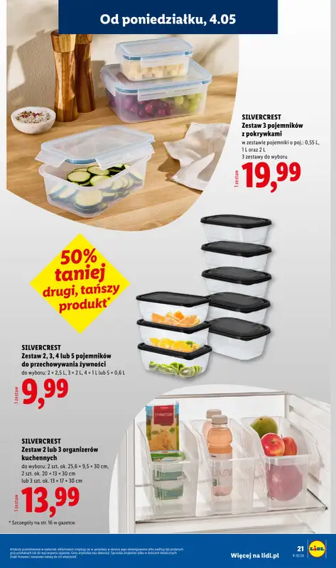 Lidl - gazetka promocyjna Katalog od poniedziałku 04.05 do soboty 09.05 - strona 21