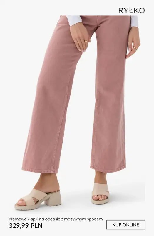 Ryłko - gazetka promocyjna Klapki dla niej od środy 29.04  - strona 5