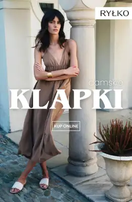 Ryłko - gazetka promocyjna Klapki dla niej od środy 29.04 