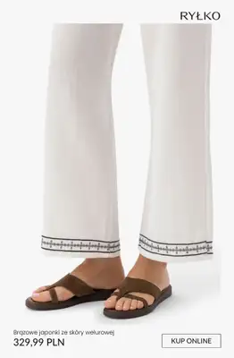 Ryłko - gazetka promocyjna Klapki dla niej od środy 29.04  - strona 6