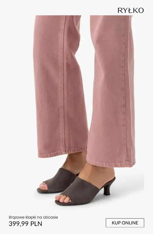 Ryłko - gazetka promocyjna Klapki dla niej od środy 29.04  - strona 3