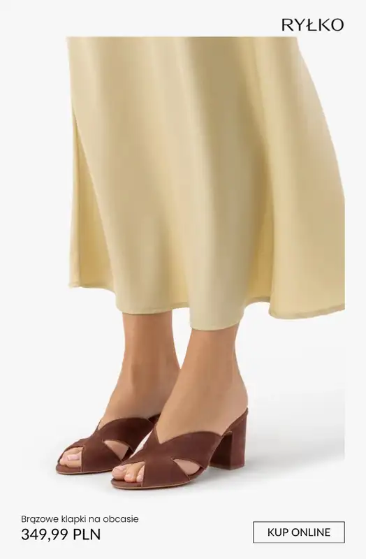 Ryłko - gazetka promocyjna Klapki dla niej od środy 29.04  - strona 4