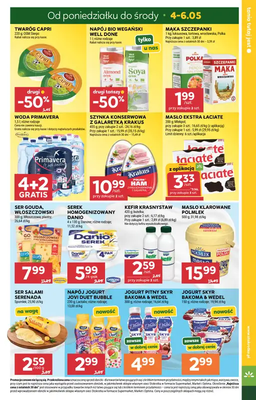 Stokrotka - gazetka promocyjna Gazetka Supermarket od środy 29.04 do środy 06.05 - strona 5