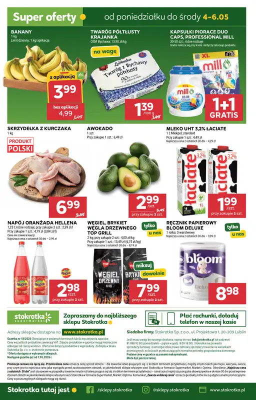Stokrotka - gazetka promocyjna Gazetka Supermarket od środy 29.04 do środy 06.05 - strona 36