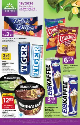 Stokrotka - gazetka promocyjna Gazetka Express od środy 29.04 do środy 06.05