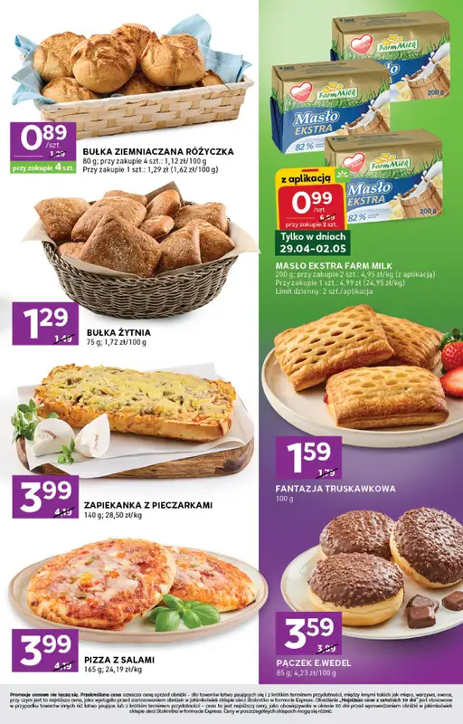 Stokrotka - gazetka promocyjna Gazetka Express od środy 29.04 do środy 06.05 - strona 3